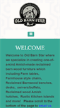 Mobile Screenshot of oldbarnstar.com